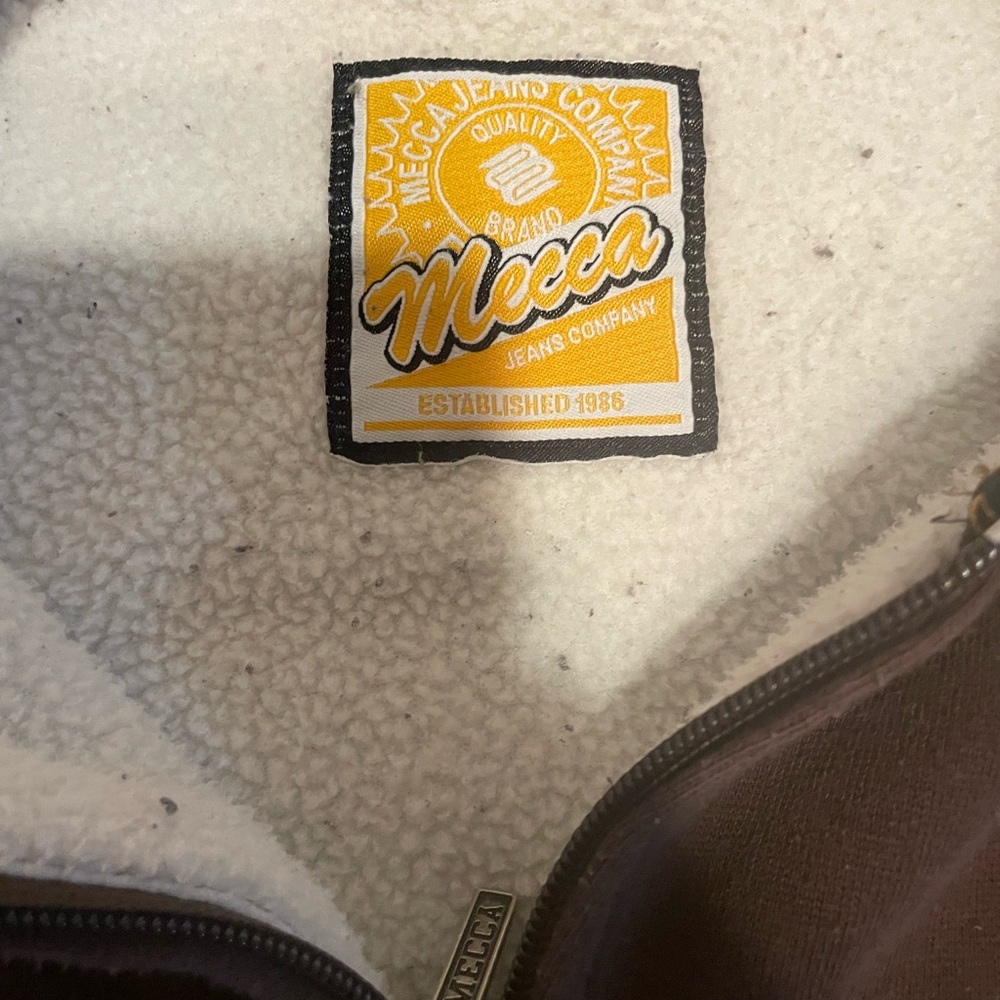 Mecca Chocolate Brown Zip-Up Jacket - Picture 3 of 4